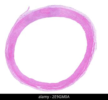 Ingrandimento molto basso di una sezione trasversale di un'aorta umana. Quasi tutta la parete corrisponde a uno strato di media, ricco di lamelle elastiche. Sul outsid Foto Stock