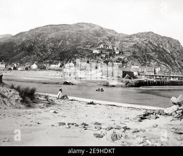 Foto della fine del XIX secolo - Barmouth, Gwynedd, Galles Foto Stock