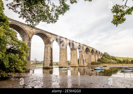 St Gers Viadotto, Cornovaglia Foto Stock