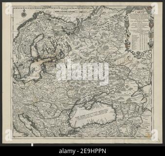 Carte pour l'intelligence des affaires preÃÅsentes des Tures, des Tartares, des hongrois, des Polonois, des Suedois, et des Moscovites, aux environs de la Mer Noire et de la Mer Baltique: Par N. de Fer. Informazioni sulla mappa: Carte pour l'intelligence des affaires preÃÅsentes des Tures, des Tartares, des hongrois, des Polonois, des Suedois, et des Moscovites, aux environs de la Mer Noire et de la Mer Baltique: Par N. de Fer. 4.113. Data di pubblicazione: 1711. Ex proprietario: George III, re di Gran Bretagna, 1738-1820 Foto Stock