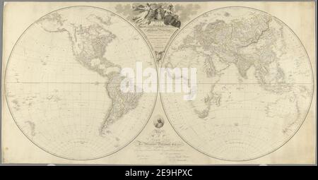 Mappa del mondo su una proiezione globulare, esponendo in particolare le ricerche nautiche del CAPN. James Cook, F.R.S., con tutte le scoperte recenti al momento, accuratamente disegnate da A. Arrowsmith. La mappa pla informazioni: Titolo: Mappa del mondo su una proiezione globulare, esponendo in particolare le ricerche nautiche del CAPN. James Cook, F.R.S., con tutte le scoperte recenti al momento, accuratamente disegnate da A. Arrowsmith. Il disegno inciso da T. Foot, la scrittura di Wigzell , Mozeen. Questa mappa è rispettosamente dedicata a Alexander Dalrymple, Esqr., F.R.S., ecc. Foto Stock