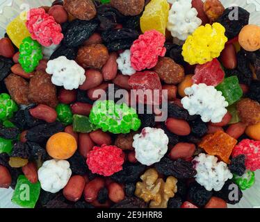 il composto di frutta secca zuccherata Foto Stock
