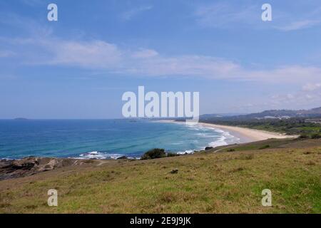 I grandi spazi aperti e lo stile di vita intorno Coffs Coast e Bellingen, NSW Foto Stock