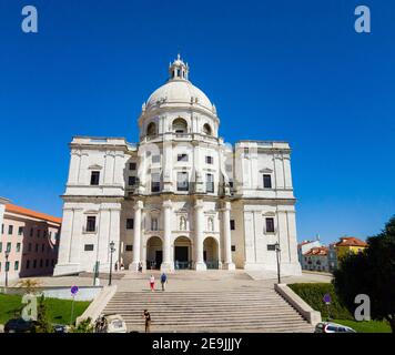 Portogallo, Lisbona, 02 ottobre 2018: Luoghi religiosi - Cristiano Portogallo Lisbona Pantheon Nazionale. Foto Stock