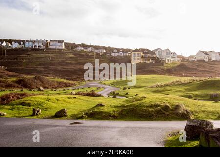 Ogmore-by-Sea, Bridgend, Galles, Regno Unito Foto Stock