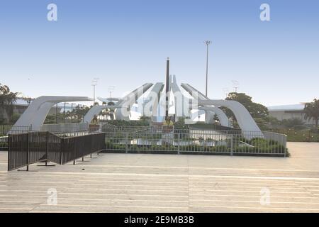 MONS. Samadhi , Mons. Memorial in chennai, madras, Tamil nadu, India Foto Stock