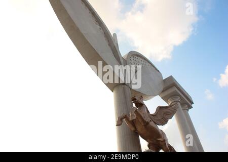 MONS. Samadhi , Mons. Memorial in chennai, madras, Tamil nadu, India Foto Stock