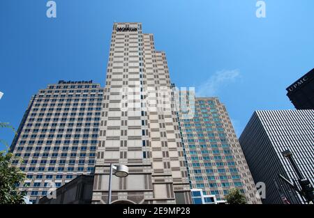 PITTSBURGH, USA - 29 GIUGNO 2013: Vista esterna dell'hotel Westin a Pittsburgh. Fa parte di Marriott International. Foto Stock