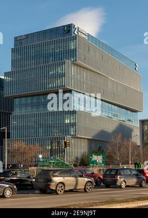 Advance Business Center o Center by GTC Group come L'edificio più nuovo e moderno degli uffici nel Sofia Business Park in Sofia Bulgaria Europa orientale UE AS Foto Stock