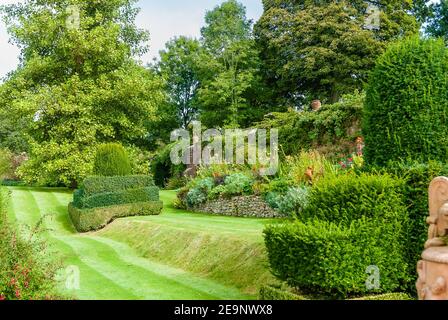 Giardini Mapperton nella contea di Dorset. Foto Stock