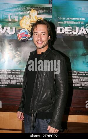 L'humorista canadese Stephane Rousseau partecipa alla prima 'Deja vu' tenutasi al Planete Hollywood Restaurant, a Parigi, Francia, il 04 dicembre 2006. Foto di Benoit Pinguet/ABACAPRESS.COM Foto Stock