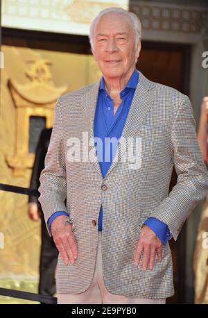 6 Feb 2021. FILE: Christopher Plummer Dies all'indirizzo 91. Los Angeles, Stati Uniti. 27 Marzo 2015. Christopher Plummer 069 Credit: Tsuni/USA/Alamy Live News Foto Stock