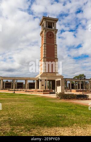 Mobile, al - 30 gennaio 2021: Molton Tower nel campus dell'Università dell'Alabama del Sud Foto Stock