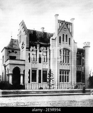 Mosca, Prospekt Mira, Kuznetsova Casa di Schechtel, 1896. Foto Stock