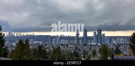 Burnaby, Vancouver, British Columbia, Canada. Foto Stock