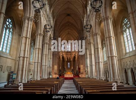 La cattedrale cattolica romana di Arundel nel Sussex occidentale, Regno Unito Foto Stock