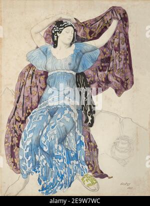 Narcisse, The Nymph Echo di L.Bakst (MAGMA). Foto Stock