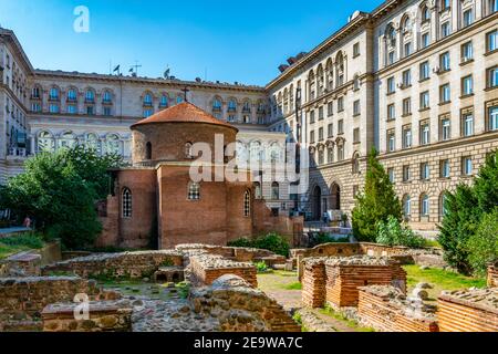 Rotunda di San Giorgio a Sofia, Bulgaria Foto Stock