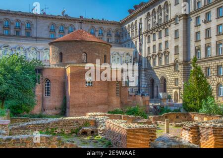 Rotunda di San Giorgio a Sofia, Bulgaria Foto Stock