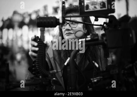 ISABEL COIXET in IT SNOWS IN BENIDORM (2020), diretto da ISABEL COIXET. Credit: El Deseo / RTVE / Album Foto Stock