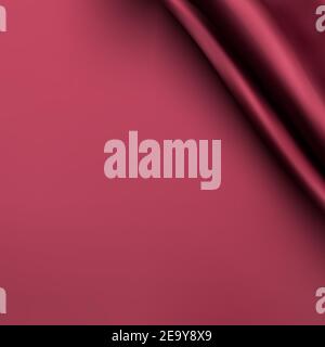 Drape vettore astratto. Rosso scuro sfondo. eps 10 Illustrazione Vettoriale
