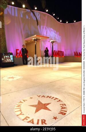 © Lionel Hahn/ABACA. 33366-156. Los Angeles-CA-USA. 24/03/2002. Il Vanity Fair Post Oscars Party al Morton's. Foto Stock