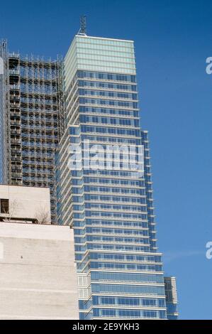 Flavio Briatore ha appena acquistato un attico di 4,500 metri quadrati nella nuovissima torre situata presso One Beacon Court a New York, NY, il 9 gennaio 2005. Il playboy italiano e il direttore del team Renault di Formula uno saranno più vicini a sua figlia Leni che aveva con la sua ex fidanzata Heidi Klum. Foto di Guerin-Lamperti/ABACA. Foto Stock