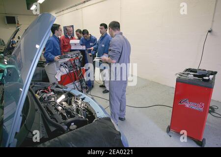 Centro di formazione professionale a Meaux, vicino a Parigi, Francia, il 11 febbraio 2005. Foto di Mousse/ABACA. Foto Stock