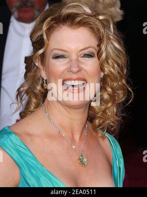 Mary Hart arriva al 77° Premio annuale dell'Accademia tenutosi presso il Kodak Theatre di Hollywood, California, il 27 febbraio 2005. Foto di Hahn-Khayat-Nebinger/ABACA Foto Stock