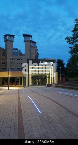 Lanchester Library, Coventry, Regno Unito Foto Stock