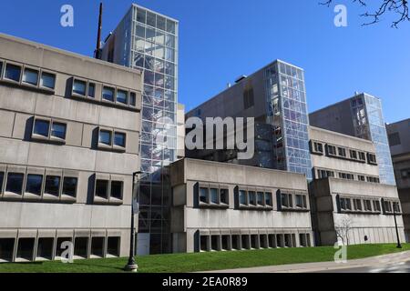 McMaster University Campus, Hamilton, Ontario, Canada Foto Stock