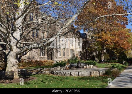 McMaster University Campus, Hamilton, Ontario, Canada Foto Stock