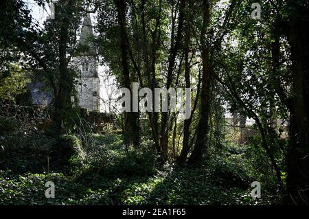 St James Church, Foots Cray Meadows, North Cray, Kent. REGNO UNITO Foto Stock