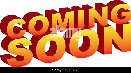 Prossimamente Illustrazione Vettoriale