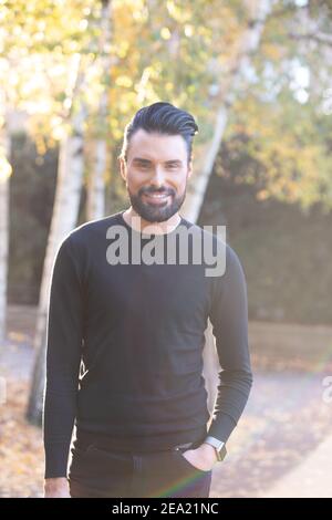 Rylan Clark Neal vox pop interviste e ritratti Foto Stock