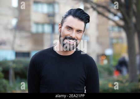 Rylan Clark Neal vox pop interviste e ritratti Foto Stock