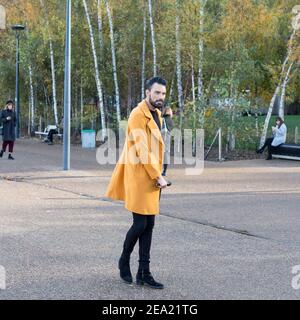 Rylan Clark Neal vox pop interviste e ritratti Foto Stock