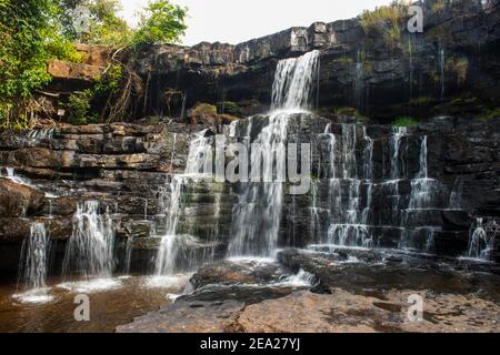 Cascata di Soumba, Repubblica di Guinea, Guinea Conakry Foto Stock