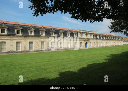 Il Corderie Royale, Museo della fabbrica di corda a Rochefort, Francia Foto Stock