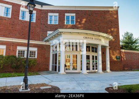 ATHENS, OH, USA - 6 NOVEMBRE: Grover Center il 6 novembre 2020 presso l'Ohio University di Atene, Ohio. Foto Stock