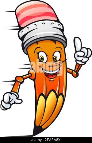 Disegno a matita del fumetto per istruzione o creative design Illustrazione Vettoriale