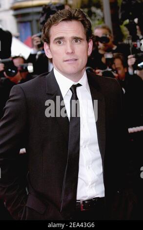 Matt Dillon arriva per la proiezione del film 'Broken Flowers' diretto da Jim Jarmusch al 58° Festival Internazionale del Cinema di Cannes, a Cannes, Francia meridionale, il 17 maggio 2005. Foto di Hahn-Klein-Nebinger/ABACA Foto Stock