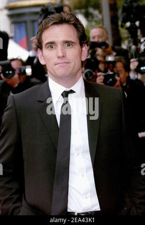 Matt Dillon arriva per la proiezione del film 'Broken Flowers' diretto da Jim Jarmusch al 58° Festival Internazionale del Cinema di Cannes, a Cannes, Francia meridionale, il 17 maggio 2005. Foto di Hahn-Klein-Nebinger/ABACA Foto Stock