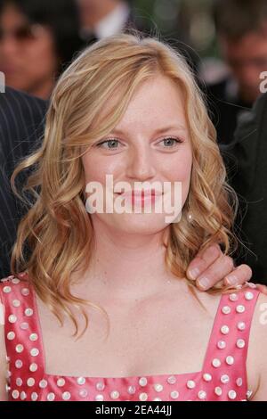 'Membro del cast Sarah Polley partecipa alla proiezione di 'Don't come knocking'' diretta da Wim Wenders durante il 58° Festival Internazionale del Cinema di Cannes, in Francia, il 19 maggio 2005. Foto di Hahn-Nebinger-Klein/ABAKa' Foto Stock