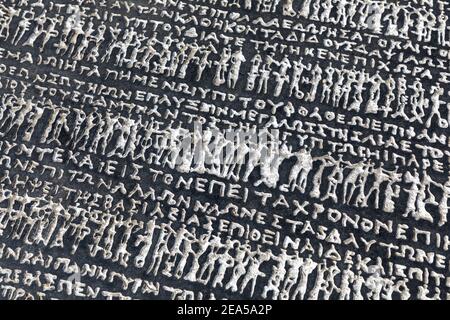 The Surface of the Future Telling Table di Toshiharu Miki, Tokiwa Park, Ube city, Yamaguchi, Giappone Foto Stock