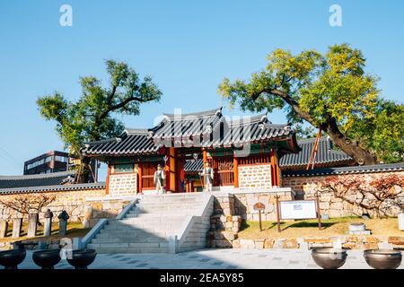 Miryang, Corea - 8 novembre 2020 : Miryang locale ufficio di governo architettura tradizionale