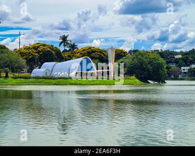 Laguna di Pampulha a Belo Horizonte, Minas Gerais Foto Stock