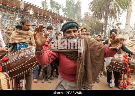 Mela rurale, Punjab, Pakistan Foto Stock