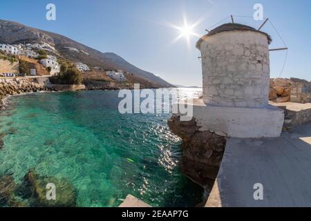 Isole Amorgos. CICLADI, Grecia Foto Stock