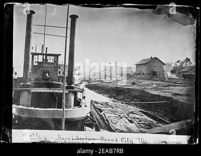 Naval Station, Mound City, Illinois Foto Stock